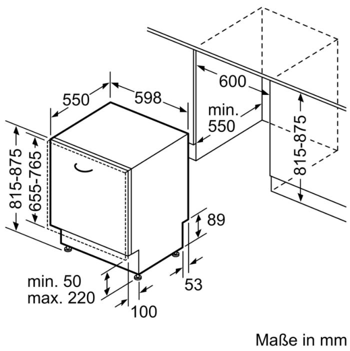 N50 Geschirrspüler 60cm – Bild 2