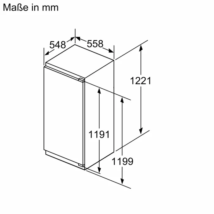 Einbau-Kühlschrank Serie 6 – Bild 2