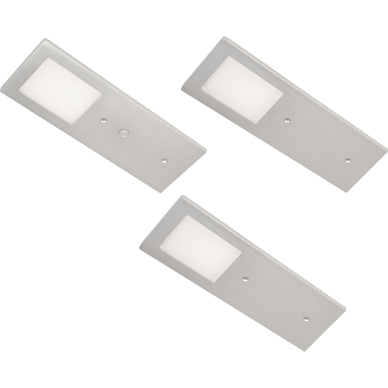 Unterbauleuchte Planar L 3er Set alu 2 Unterbauleuchte Planar L 3er Set alu